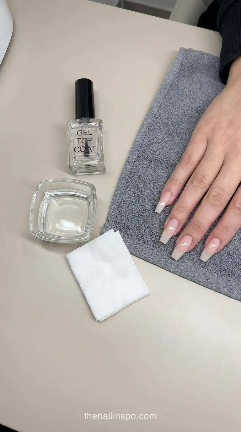 Tmo Top Coat And Nail Soak Off