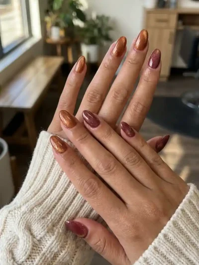 Fall Cat Eye Nails: 25 Secrets for the Perfect Look!