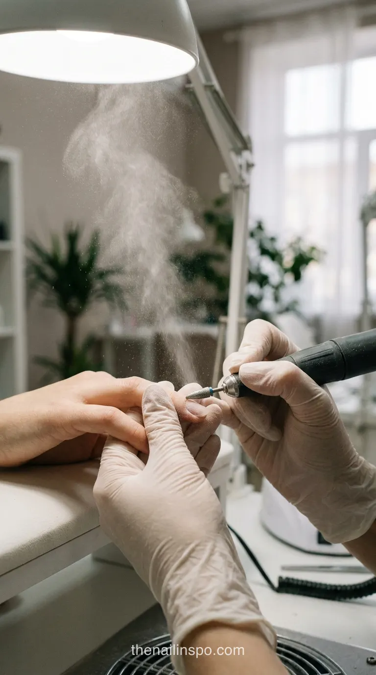 Hard Gel Prep Nail Lifting