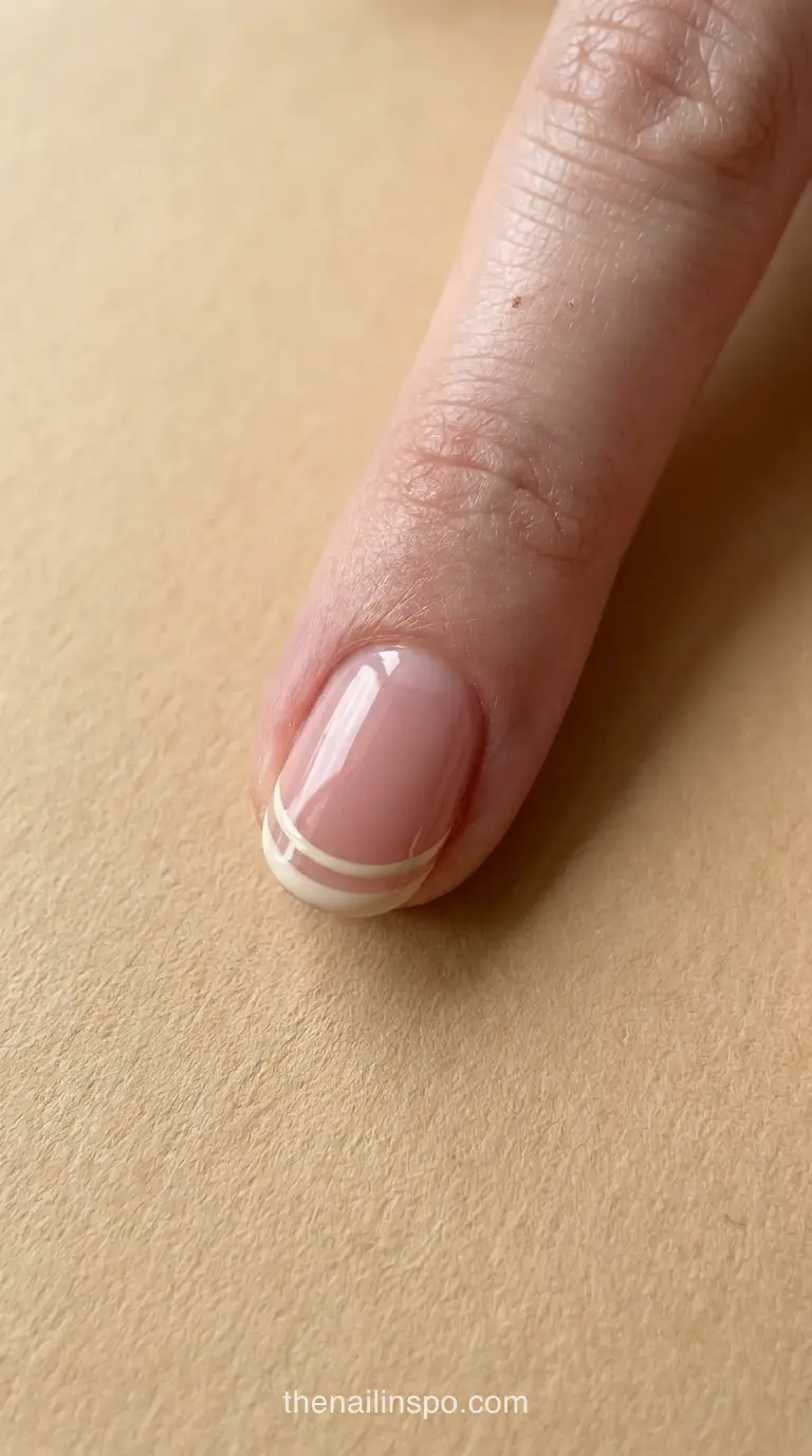 Ivory Gloss Round Nails