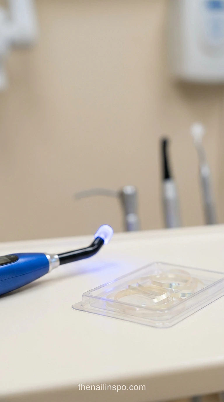 Nail Bracing Onyfix Curing Setup