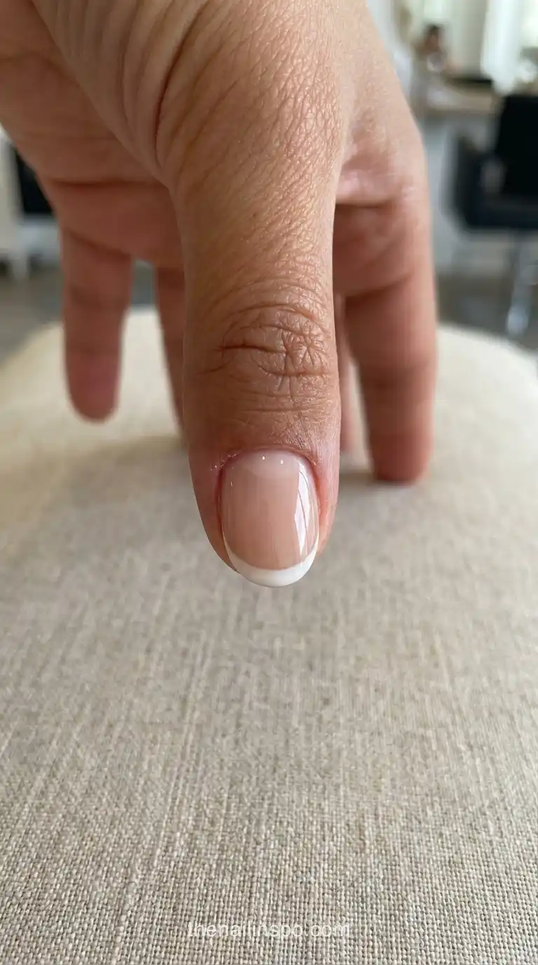 Nude Glow Sheer Oval Nails